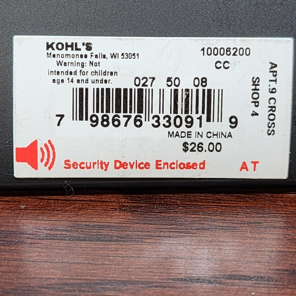 Apt 9 Necklace & Earring Set - NWT - Silver Colored - Picture 6 of 6